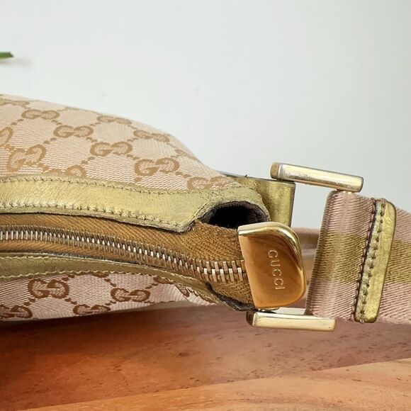 Pre owned GUCCI GG Canvas Sherry Line Shoulder Bag 181092 - Picture 9 of 12